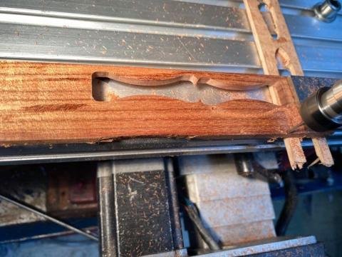 Tasmanian Blackwood inlays